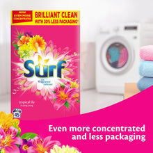 Load image into Gallery viewer, 90W(45wx2) Surf Washing Powder with 85W Comfort  Intense Pure Fabric Conditioner