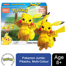 Load image into Gallery viewer, Mega Construx Pokemon Jumbo Pikachu
