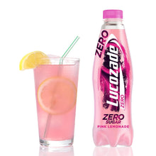 Load image into Gallery viewer, 12 Pack of 900ml Lucozade Pink Lemonade Sparkling Energy Drink