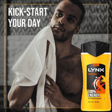 Load image into Gallery viewer, 3pk of 250ml Lynx 12hrs Refreshing Fragrance Shower Gel with 100% Moisturisers