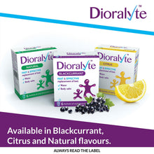Load image into Gallery viewer, 2pk Dioralyte Natural Fast&amp; Effective Replacement of Lost Water&amp;Body Salts,6 Sac