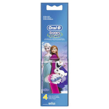 Load image into Gallery viewer, Oral-B Disney Frozen Replacement Toothbrush Heads Pack of 4