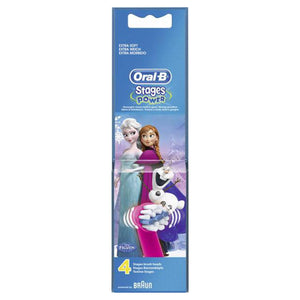 Oral-B Disney Frozen Replacement Toothbrush Heads Pack of 4