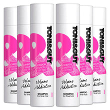 Load image into Gallery viewer, 6 Pack of 250ml Toni &amp; Guy Fibre Strengthening Shampoo for All Types of Hair