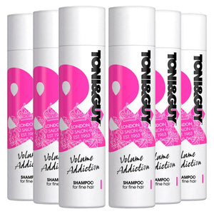 6 Pack of 250ml Toni & Guy Fibre Strengthening Shampoo for All Types of Hair