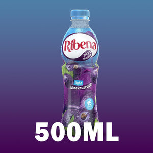 Ribena Blackcurrant Juice Drink Light 500ml, 12 Pack