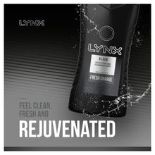 Load image into Gallery viewer, Lynx Black Wash Bag Gift Set, Black Bodyspray, Bodywash &amp; anti-perspirant spray