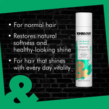 Load image into Gallery viewer, 6pk of 250ml Toni &amp; Guy Intense Softness Shampoo for Soft Hair with Rose Oil