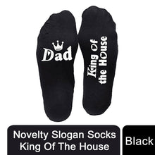 Load image into Gallery viewer, Flo Novelty Cotton Mid Calf Socks with Casual &amp; Funny Slogans, UK Size 4-7