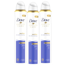 Load image into Gallery viewer, 3x of 200ml Dove Advanced Care Anti-Perspirant Deodorant with Iris &amp; Peony Scent