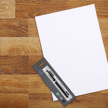 Load image into Gallery viewer, Parker IM Rollerball Pen Black Lacquer Chrome Trim Fine Point Black Ink