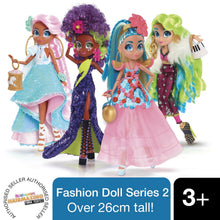 Load image into Gallery viewer, JP Hairdorables Hairmazing FashionSeries2 DollDeeDee, Bella, Harmony, Noah, Kali