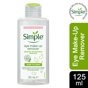 Simple Bundle of Bio wipes, Eye Make-up Remover, Face wash & Light Moisturiser
