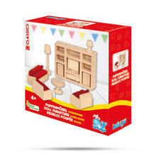 Load image into Gallery viewer, Beluga Classics Wooden Doll House Furniture Living Room