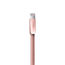 Load image into Gallery viewer, Spring Zinc Alloy Lightning to USB Sync and Charge Cable - 1 Meter, Rose Gold