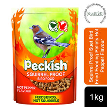 Load image into Gallery viewer, Peckish Squirrel Proof Suet Bird Feed Feeding Pellets Hot Pepper Flavour, 1Kg