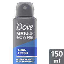 Load image into Gallery viewer, 6pk of 150ml Dove Men+Care 48H Powerful Protection Anti-Perspirant