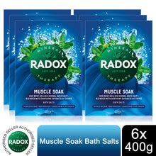 Load image into Gallery viewer, Radox Mineral Therapy Muscle Soak Herbal Bath Salt, 400g
