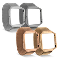 Load image into Gallery viewer, Fitbit Blaze Metal Mesh Straps with Frame, Gold/Rose Gold/Silver/Space Grey.