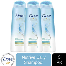 Load image into Gallery viewer, 3pk of 400ml Dove Nutritive Solutions Shampoo For All Types of Hair