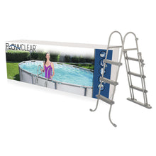 Load image into Gallery viewer, Bestway Flowclear 42&quot;/1.07m Easy to Assemble Above Ground Swimming Pool Ladder