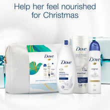 Load image into Gallery viewer, Dove Gently Nourishing Beauty Bag Gift Set, Bodywash, Lotion &amp; APA with Washbag
