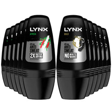 Load image into Gallery viewer, 6x of 50ml Lynx 48H Anti Sweat 2x Faster Drying Anti Perspirant Roll-On