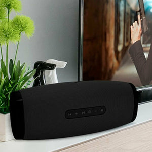 Aquarius Wireless Bluetooth Connectivity Loud Volume Speaker, Black