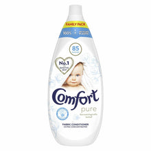 Load image into Gallery viewer, 3pk 85 Washes Comfort Intense Pure Fabric Conditioners 900ml, Total 510W
