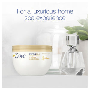 2pk of 300ml Dove DermaSpa Goodness 3 with Omega Oil Body Cream for Dry Skin