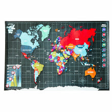 Load image into Gallery viewer, Scratch Off World Map With Scratch Pen