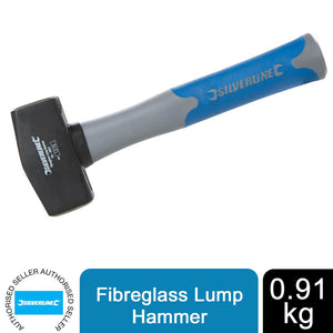 Silverline HA37 Fibreglass Lump Hammer 2lb (0.91kg)