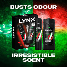 Load image into Gallery viewer, Lynx Africa XXL Duo Gift Set For Men Bodywash &amp; Bodyspray 2pcs Gifts For Him