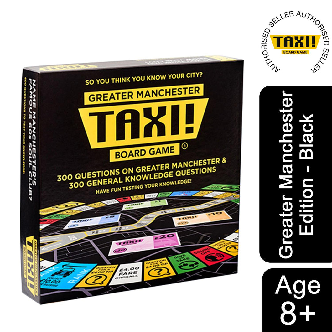 Taxi! Board Game Full of Fun & Knowledge, Rugby, Football Teams & City Editions