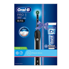 Load image into Gallery viewer, Oral-B Pro 1 650 Electric Toothbrush with Toothbrush Head &amp; Toothpaste