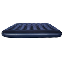 Load image into Gallery viewer, Pavillo King Flocked Blow up Inflatable Airbed Camping Mattress 203 x 183 x 22cm , 1pk