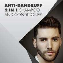 Load image into Gallery viewer, 6x 250ml Toni &amp; Guy Anti-Dandruff 2 in 1 Shampoo for Men with mineral extract