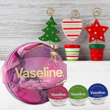 Load image into Gallery viewer, Vaseline Rosy, Coca &amp; Aloe Lip Therapy Selection 3pcs Gift Tin Set For Her