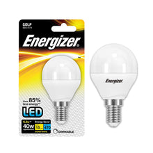 Load image into Gallery viewer, Energizer LED SES E14 Dimmable Light Bulb Warm White , Pack of 1