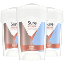 Load image into Gallery viewer, 3x 45ml Sure Women 96 H Anti-Perspirant Deodrant Cream For Maximum Protection