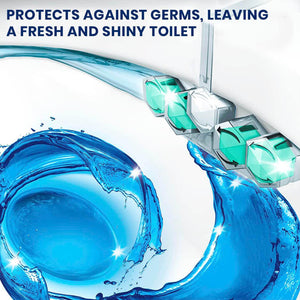 Domestos Power 5 Chlorine Toilet Rim Block With Long Lasting Fragrance, 55 g