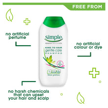Load image into Gallery viewer, 200ml Simple Kind to Hair GentleCleansing Shampoo &amp; Conditioner DuoWithVitaminB5