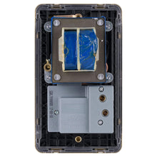 Load image into Gallery viewer, Schneider Lisse Shaver Socket Dual Voltage 115/230V GGBL7090BSBS Satin Brass