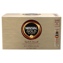 Load image into Gallery viewer, Nescafe Gold Blend Instant Coffee 200 Sachets