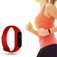 Load image into Gallery viewer, Aquarius AQ112 Fitness Tracker With Heart Rate Monitor, Red