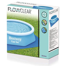 Load image into Gallery viewer, Bestway Flowclear Pool Floor Protector Square Ground Sheet 274x274 cm, Blue