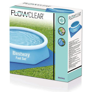 Bestway Flowclear Pool Floor Protector Square Ground Sheet 274x274 cm, Blue