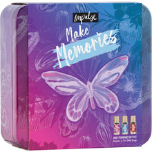 Load image into Gallery viewer, Impulse Make Memories Body Fragrance Gift Set for her, 3pcs Mini Body Sprays