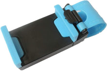 Load image into Gallery viewer, Car Steering Wheel Mobile Phone Holder for All Mobiles Blue