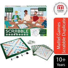 Load image into Gallery viewer, Mattel Games Scrabble Cross Word Duplicate Word-Forming Board Game